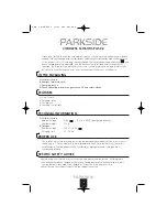 Preview for 4 page of Parkside KH 3103 CORDLESS SCISSORS Manual