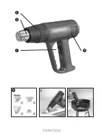 Предварительный просмотр 3 страницы Parkside KH 3107 HOT AIR GUN Operating And Safety Instructions Manual