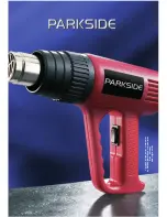 Preview for 8 page of Parkside KH 3107 HOT AIR GUN Operating And Safety Instructions Manual