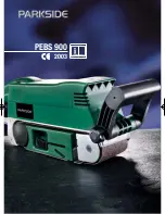 Parkside KH 3115 BELT SANDER Manual preview