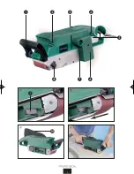 Preview for 3 page of Parkside KH 3115 BELT SANDER Manual