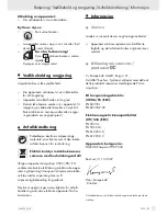 Preview for 31 page of Parkside KH 3119 HOLT MELT GLUE GUN Operating And Safety Instructions Manual