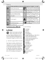 Предварительный просмотр 38 страницы Parkside KH 3133 BENCH DRILL Manual