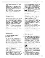 Preview for 5 page of Parkside KH 3162 PNEUMATIC HAMMER DRILL Operation And Safety Notes