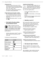 Preview for 8 page of Parkside KH 3162 PNEUMATIC HAMMER DRILL Operation And Safety Notes