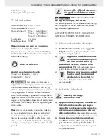 Предварительный просмотр 37 страницы Parkside KH 3163 ELECTRIC SCRAPER Operation And Safety Notes