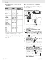 Preview for 40 page of Parkside KH 3169 ROUTER Operation And Safety Notes