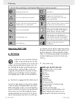 Preview for 102 page of Parkside KH 3169 ROUTER Operation And Safety Notes