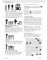 Preview for 108 page of Parkside KH 3169 ROUTER Operation And Safety Notes