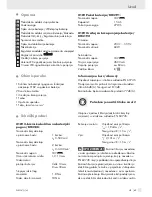 Preview for 67 page of Parkside KH 3188 2 SPEED CORDLESS DRILL Operation And Safety Notes