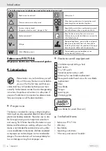 Preview for 4 page of Parkside KH 3189 SABRE SAW Operating And Safety Instructions Manual