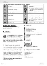 Preview for 12 page of Parkside KH 3189 SABRE SAW Operating And Safety Instructions Manual