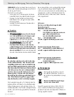 Preview for 41 page of Parkside KH 8888 -  3 Operation And Safety Notes