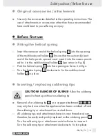 Preview for 12 page of Parkside KH3014 SOLDERING GUN WITH HOLDER Manual