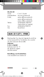 Preview for 11 page of Parkside MAGNETIC TORCH STAND  PBHM 16 A1 Operation And Safety Notes