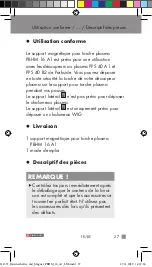 Preview for 27 page of Parkside MAGNETIC TORCH STAND  PBHM 16 A1 Operation And Safety Notes