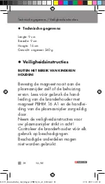 Preview for 38 page of Parkside MAGNETIC TORCH STAND  PBHM 16 A1 Operation And Safety Notes