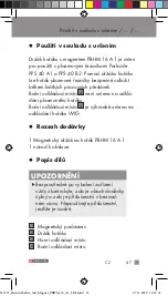 Preview for 47 page of Parkside MAGNETIC TORCH STAND  PBHM 16 A1 Operation And Safety Notes