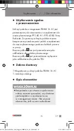 Preview for 57 page of Parkside MAGNETIC TORCH STAND  PBHM 16 A1 Operation And Safety Notes