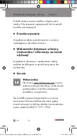 Preview for 60 page of Parkside MAGNETIC TORCH STAND  PBHM 16 A1 Operation And Safety Notes