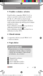 Preview for 67 page of Parkside MAGNETIC TORCH STAND  PBHM 16 A1 Operation And Safety Notes