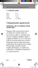 Preview for 68 page of Parkside MAGNETIC TORCH STAND  PBHM 16 A1 Operation And Safety Notes