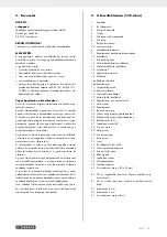 Preview for 22 page of Parkside MPKZ 2000 A1 Operating And Safety Instructions Manual