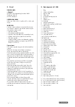 Preview for 37 page of Parkside MPKZ 2000 A1 Operating And Safety Instructions Manual