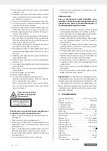 Preview for 55 page of Parkside MPKZ 2000 A1 Operating And Safety Instructions Manual