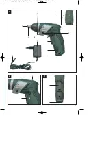 Предварительный просмотр 3 страницы Parkside P-AS 3,6 Li Operation And Safety Notes