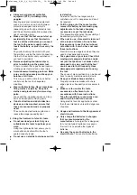 Предварительный просмотр 8 страницы Parkside P-AS 3,6 Li Operation And Safety Notes