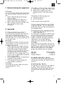 Предварительный просмотр 11 страницы Parkside P-AS 3,6 Li Operation And Safety Notes