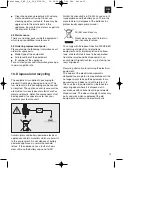 Предварительный просмотр 13 страницы Parkside P-AS 3,6 Li Operation And Safety Notes