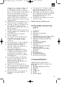 Предварительный просмотр 43 страницы Parkside P-AS 3,6 Li Operation And Safety Notes