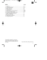 Предварительный просмотр 31 страницы Parkside P-BMH 1100 Operation And Safety Notes