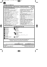 Предварительный просмотр 20 страницы Parkside P-SZ 250 Operation And Safety Notes