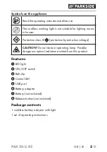 Preview for 8 page of Parkside PAA 20-Li B2 Translation Of The Original Instructions