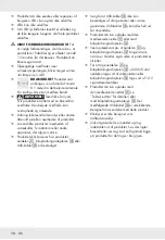 Preview for 98 page of Parkside PAAL 6000 B2 Operation And Safety Notes