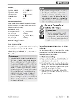 Preview for 6 page of Parkside PABH 20-Li A1 Original Instructions Manual