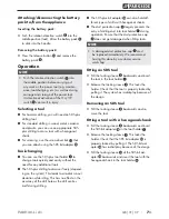 Preview for 10 page of Parkside PABH 20-Li A1 Original Instructions Manual