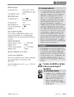 Preview for 18 page of Parkside PABH 20-Li A1 Original Instructions Manual