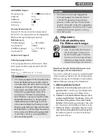 Preview for 30 page of Parkside PABH 20-Li A1 Original Instructions Manual