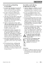 Предварительный просмотр 23 страницы Parkside PABH 20-Li B2 Instructions Manual