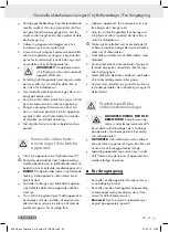 Preview for 39 page of Parkside PABK 60 A1 Operation And Safety Notes