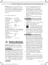 Preview for 47 page of Parkside PABK 60 A1 Operation And Safety Notes