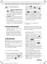 Preview for 50 page of Parkside PABK 60 A1 Operation And Safety Notes