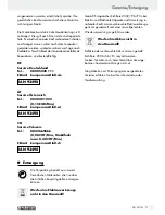 Предварительный просмотр 73 страницы Parkside PABS 14.4 A1 Operation And Safety Notes