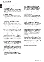 Предварительный просмотр 7 страницы Parkside PABS 16 A1 Translation Of The Original Instructions