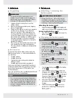 Предварительный просмотр 9 страницы Parkside PABS 16 B3 Operation And Safety Notes