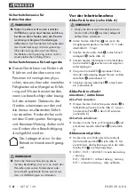 Preview for 12 page of Parkside PABS 20-Li D4 Original Instructions Manual